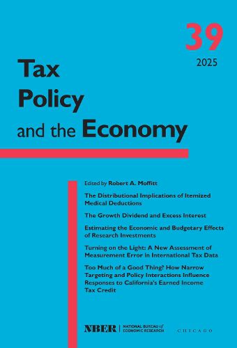 Cover image for Tax Policy and the Economy, Volume 39: Volume 39