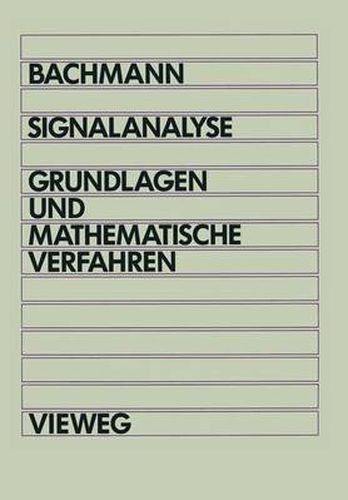 Cover image for Signalanalyse