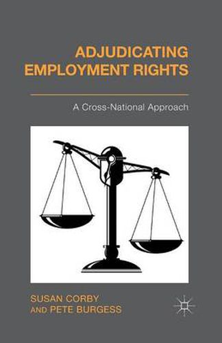 Cover image for Adjudicating Employment Rights: A Cross-National Approach