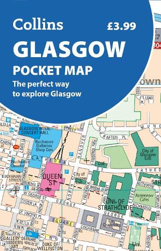 Cover image for Glasgow Pocket Map