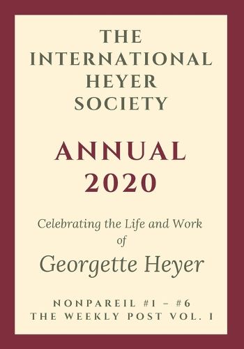 Cover image for The International Heyer Society Annual 2020