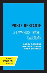 Cover image for Poste Restante: A Lawrence Travel Calendar