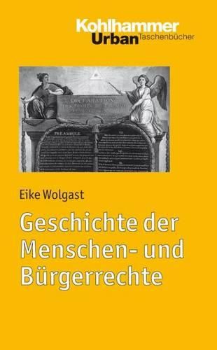 Cover image for Geschichte Der Menschen Und Burgerrechte