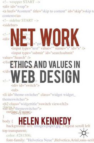 Net Work: Ethics and Values in Web Design