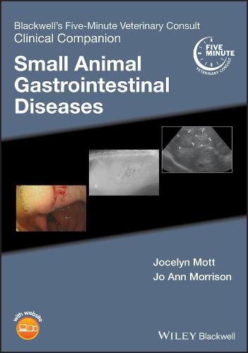 Cover image for Blackwell's Five-Minute Veterinary Consult Clinical Companion - Small Animal Gastrointestinal  Diseases