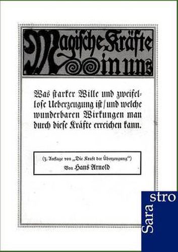 Cover image for Magische Krafte in uns