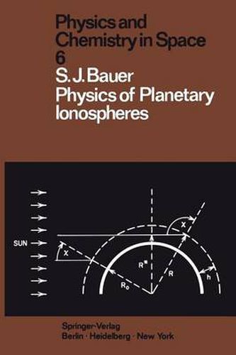 Cover image for Physics of Planetary Ionospheres