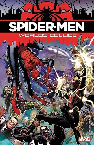 Cover image for Spider-men: Worlds Collide