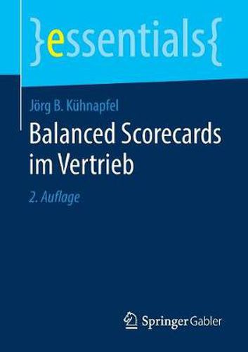 Cover image for Balanced Scorecards Im Vertrieb