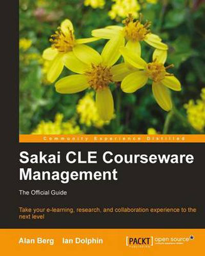 Cover image for Sakai CLE Courseware Management