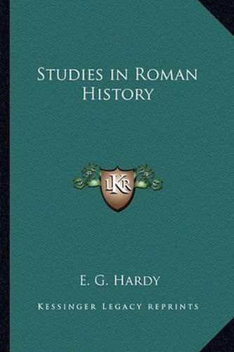 Cover image for Studies in Roman History