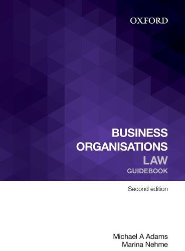 Cover image for Business Organisations Law Guidebook