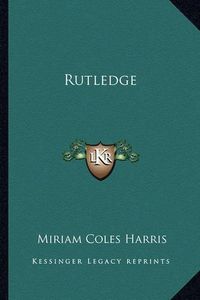 Cover image for Rutledge