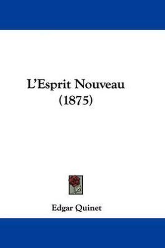 L'Esprit Nouveau (1875)