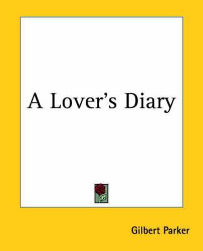 Cover image for A Lover's Diary