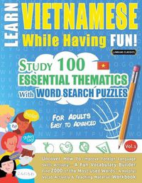 Cover image for Learn Vietnamese While Having Fun! - For Adults