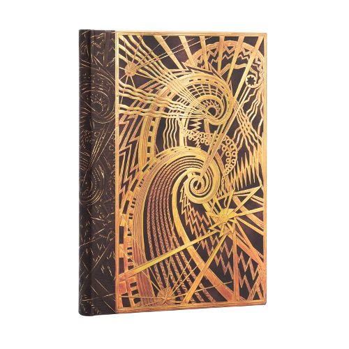 Cover image for The Chanin Spiral (New York Deco) Midi Unlined Hardcover Journal