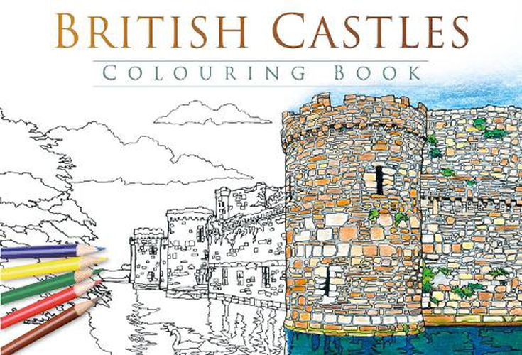 Cover image for British Castles Colouring Book