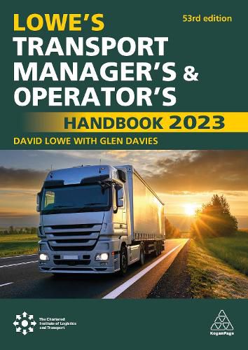 Cover image for Lowe's Transport Manager and Operator's Handbook 2023