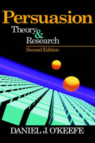 Cover image for Persuasion: Theory and Research