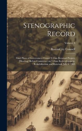 Cover image for Stenographic Record