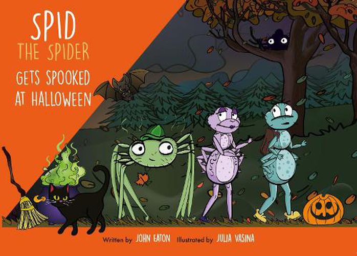 Spid the Spider Gets Spooked at Halloween