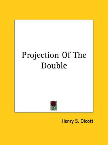 Cover image for Projection of the Double