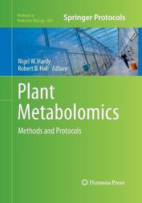 Cover image for Plant Metabolomics: Methods and Protocols