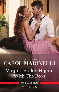 Cover image for Virgin's Stolen Nights with the Boss