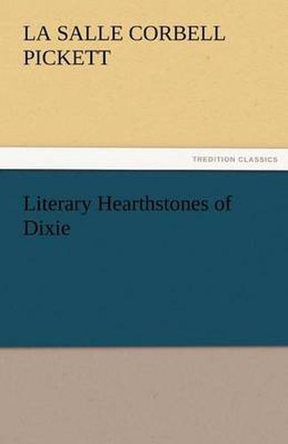 Cover image for Literary Hearthstones of Dixie