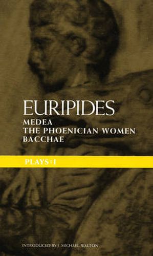 Cover image for Euripides Plays: 1: Medea; the Phoenician Women; Bacchae