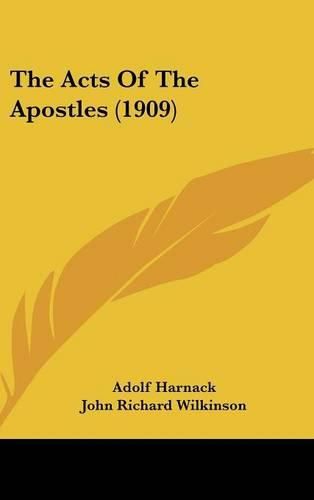 Cover image for The Acts of the Apostles (1909)