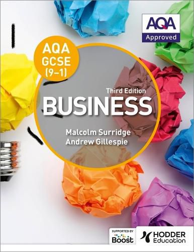 Cover image for AQA GCSE (9-1) Business, Third Edition