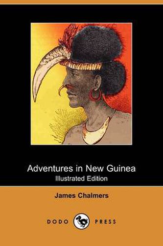 Cover image for Adventures in New Guinea (Illustrated Edition) (Dodo Press)