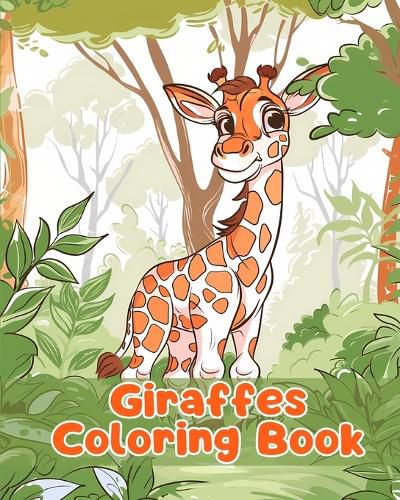 Cover image for Giraffes Coloring Book