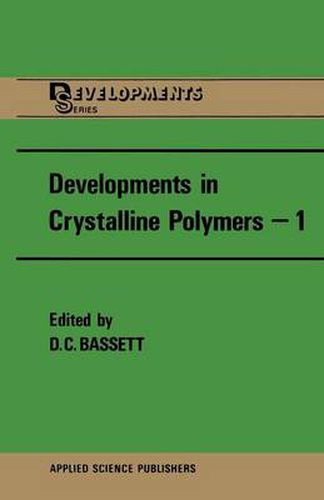 Cover image for Developments in Crystalline Polymers-1