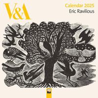 Cover image for V&A: Eric Ravilious Wall Calendar 2025 (Art Calendar)