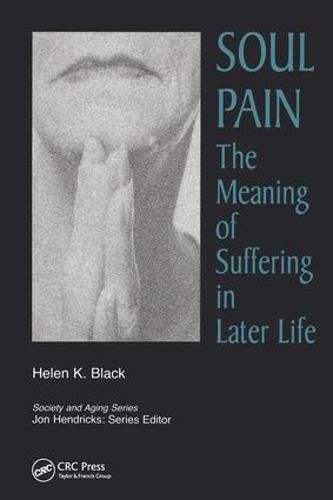 Cover image for Soul Pain: The Meaning of Suffering in Later Life