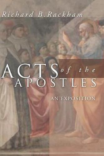 Cover image for Acts of the Apostles: An Exposition