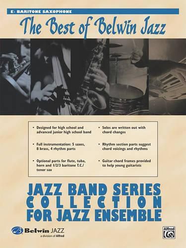 Cover image for Jazz Band Collection for Jazz Ensemble: Baritone Saxophone