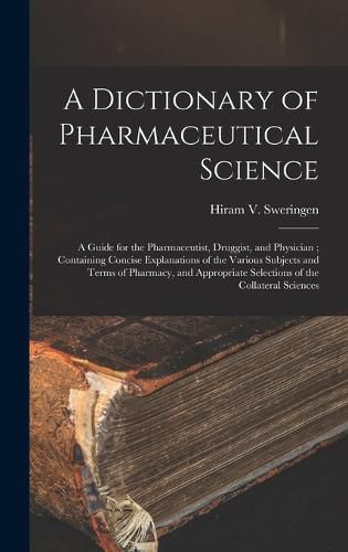 Cover image for A Dictionary of Pharmaceutical Science