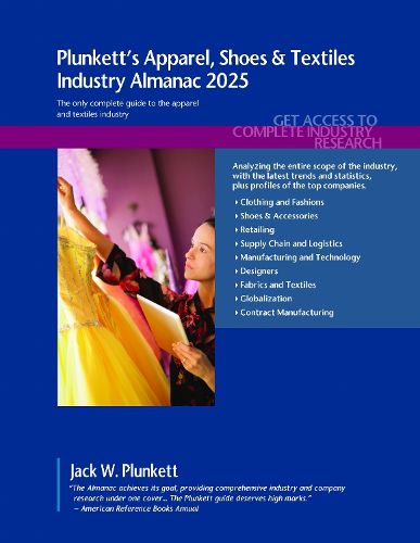 Cover image for Plunkett's Apparel, Shoes & Textiles Industry Almanac 2025
