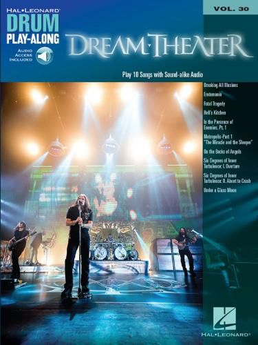 Cover image for Dream Theater Drum Play-Along Volume 30