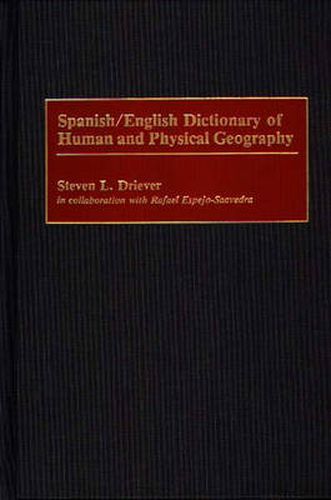 Cover image for Spanish/English Dictionary of Human and Physical Geography