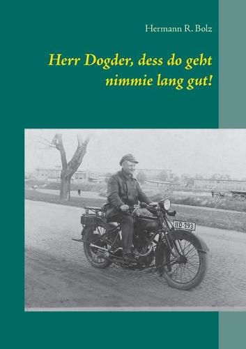 Cover image for Herr Dogder, dess do geht nimmie lang gut!