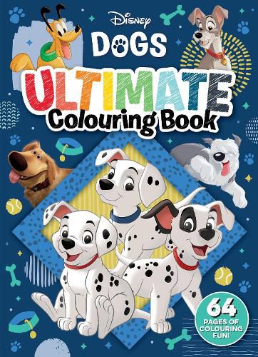 Cover image for Disney Dogs: Ultimate Colouring Book