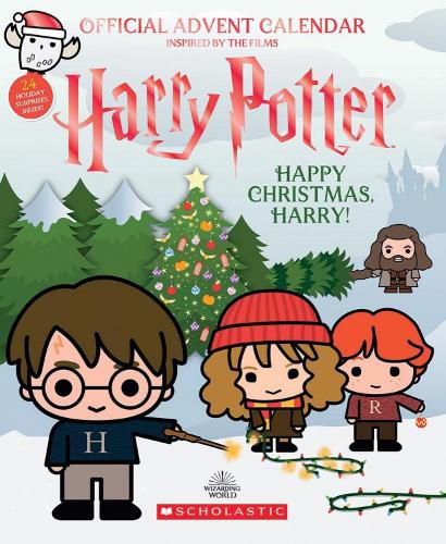 Cover image for Happy Christmas, Harry! Official Harry Potter Advent Calendar