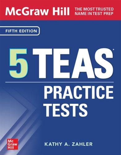 Cover image for McGraw Hill 5 TEAS Practice Tests, Fifth Edition