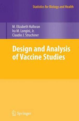 Cover image for Design and Analysis of Vaccine Studies