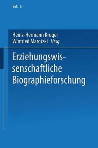 Cover image for Erziehungswissenschaftliche Biographieforschung